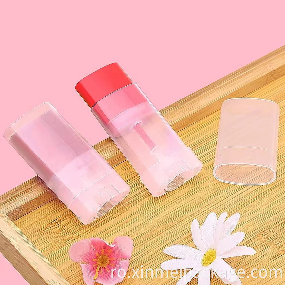 15g tub de balsam de buze ovale 15g oval lip balm tube